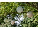 STT Lampion Solar, Drop, Ø 30 cm, Weiss