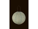 STT Lampion Solar, Rund, Ø 30 cm, Hellblau