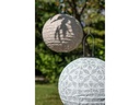 STT Lampion Solar, Rund, Ø 30 cm, Hellblau