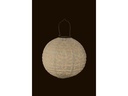 STT Lampion Solar, Rund, Ø 30 cm, Sand