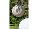 STT Lampion Solar, Rund, Ø 30 cm, Sand