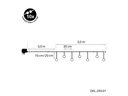STT Lichterkette Edison Partylight S, 10 LEDs, 3 m, Transparent