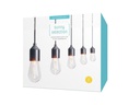 STT Lichterkette Edison Partylight S, 10 LEDs, 3 m, Transparent