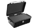 Peli Schutzkoffer Micro 1050 ohne Schaumstoffeinlage, Schwarz
