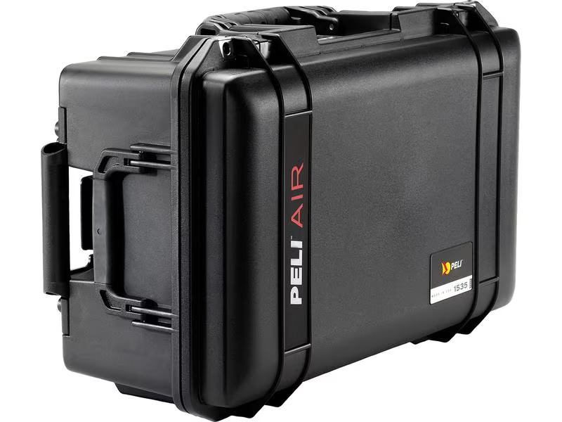 Peli Schutzkoffer Air 1535 ohne Schaumstoffeinlage, Schwarz