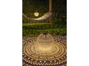STT Laterne Solar Antic Ball Boho, ⌀ 30, Braun