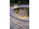 STT Laterne Solar Antic Ball Boho, ⌀ 30, Braun