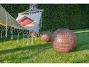STT Laterne Solar Antic Ball Boho, ⌀ 30, Braun