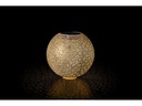 STT Laterne Ball Solar Antic 30 cm Platin