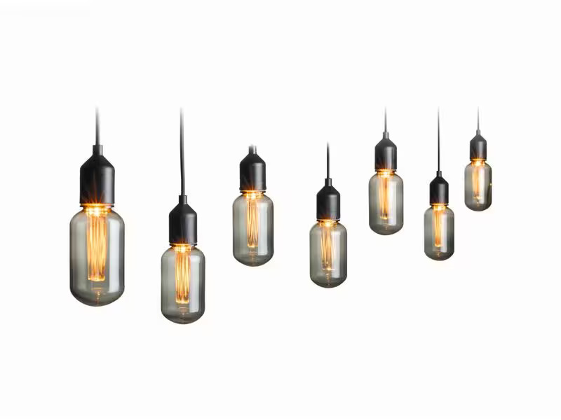 STT Lichterkette Solar Edison, Grau
