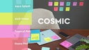 Post-it Notizzettel Super Sticky 76 x 76 mm, Cosmic, 12 Blöcke