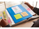 Post-it Notizzettel Super Sticky 76 x 76 mm, Mehrfarbig, 12 Blöcke
