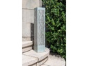 STT Windlicht Solar Antic Pillar Lara, 78 cm, Mint