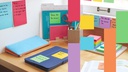 Post-it Notizzettel Super Sticky 47 x 47 mm, Playful, 12 Blöcke