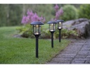 Star Trading Gartenlicht Solar Fride Schwarz, 3 Stück