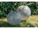 STT Windlicht Solar Antic Ball Sofia, Ø 40 cm, Aqua