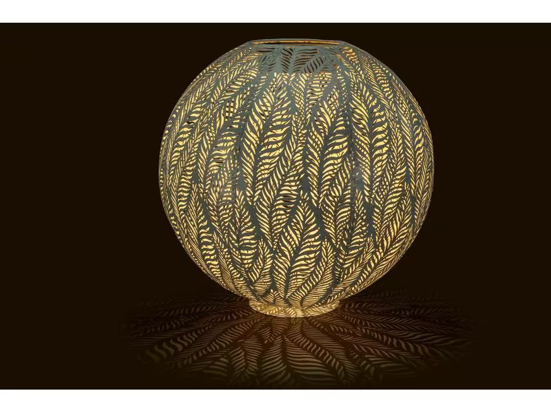 STT Windlicht Solar Antic Ball Lara, Ø 40 cm, Mint