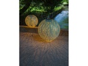 STT Windlicht Solar Antic Ball Lara, Ø 40 cm, Mint