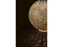 STT Windlicht Solar Antic Ball Julia, Ø 40 cm, Alt Weiss