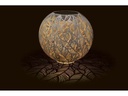 STT Windlicht Solar Antic Ball Julia, Ø 30 cm, Alt Weiss