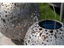 STT Windlicht Solar Antic Ball Flower 30, Beige