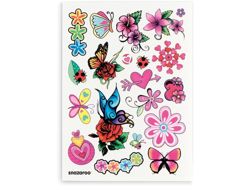 Snazaroo Zubehör Tattoos Fantasie, 20 Stück