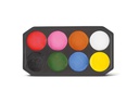 Snazaroo Zubehör Schminkpalette Jumbo, 8 x 18 ml