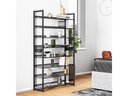 Songmics Schuhregal 92.2 x 163.5 cm, Schwarz