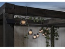 Star Trading Lichterkette Solar Smoky 270 cm, Grau