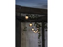 Star Trading Lichterkette Solar Smoky 270 cm, Grau