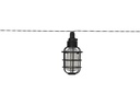 Star Trading Lichterkette Solar Cage 210 cm, Schwarz
