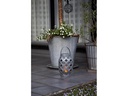 Star Trading Laterne Solar Flame, Grau