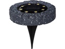 Star Trading Gartenlicht Solar-Spotlight, 2er Set, Grau