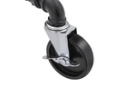 Songmics Garderobenständer Wasserrohr-Design 146 - 162 cm, Eisen