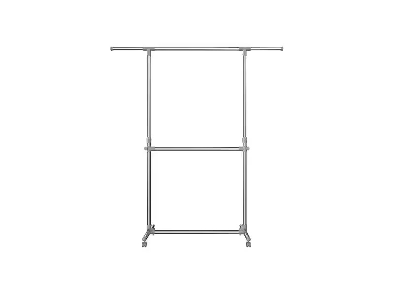 Songmics Garderobenständer 101 - 166 cm, Metall
