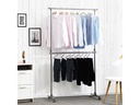 Songmics Garderobenständer 101 - 166 cm, Metall