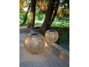 STT Windlicht Solar Antic Ball Emilia, Ø 40 cm, Marineblau