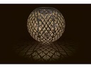 STT Windlicht Solar Antic Ball Emilia, Ø 30 cm, Marineblau