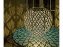STT Windlicht Solar Antic Ball Emilia, Ø 30 cm, Marineblau
