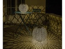 STT Windlicht Solar Antic Ball Emilia, Ø 30 cm, Marineblau