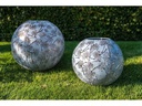 STT Windlicht Solar Antic Ball Dandelion 40, Blau