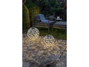STT Windlicht Solar Antic Ball Dandelion 30, Blau