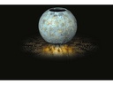 STT Windlicht Solar Antic Ball Dandelion 30, Blau