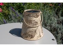 STT Laterne Solar Antic Feather, Ø 15 cm, Sand