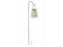 STT Laterne Solar Antic Rosy, Ø 15 cm, Weiss