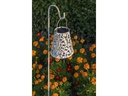 STT Laterne Solar Antic Rosy, Ø 15 cm, Weiss