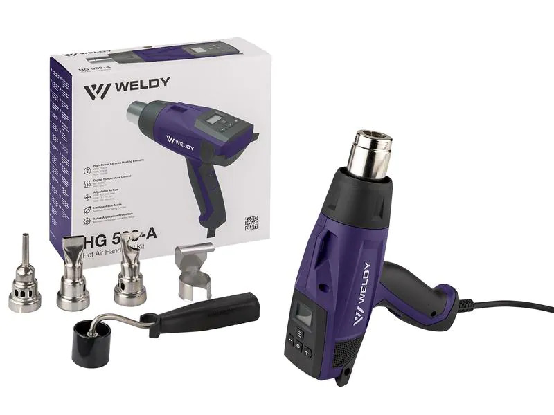 Weldy Heissluftgebläse HG 530-A Universal Set