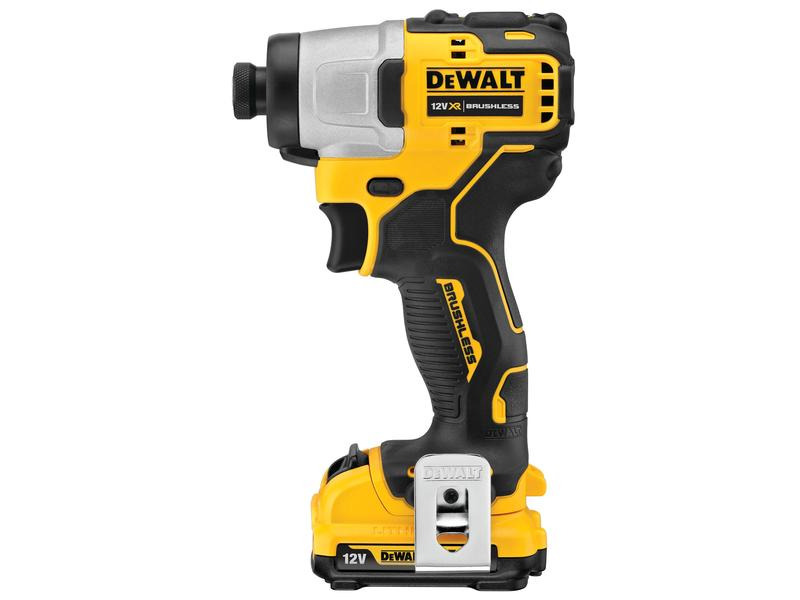DeWalt Akku-Schlagschrauber 12 V 1/4, 2x 2 Ah Akku, Kit