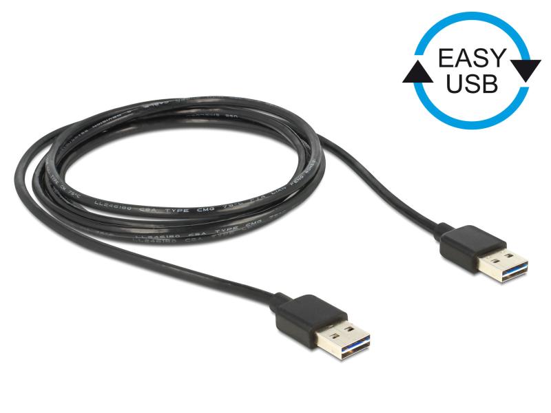 Delock USB 2.0-Kabel A - A EASY-USB 1 m