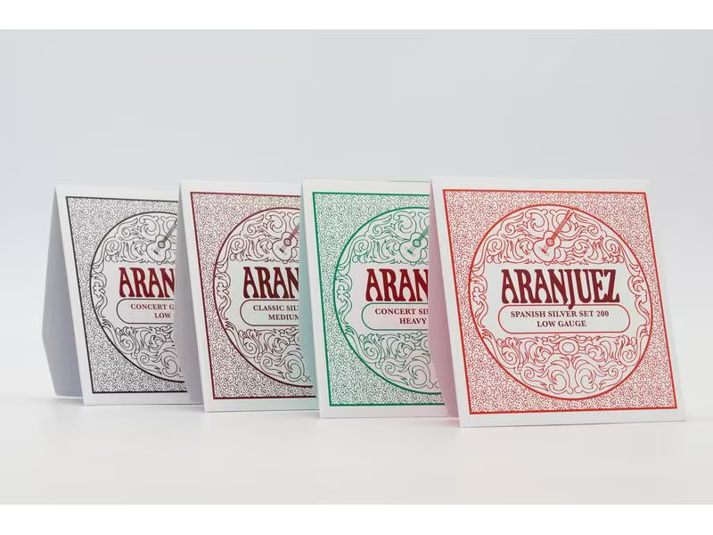 Aranjuez Gitarrensaiten Concert Silver 400 – Heavy Gauge